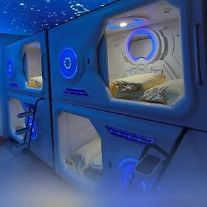  Hotel cápsula Min Capsules